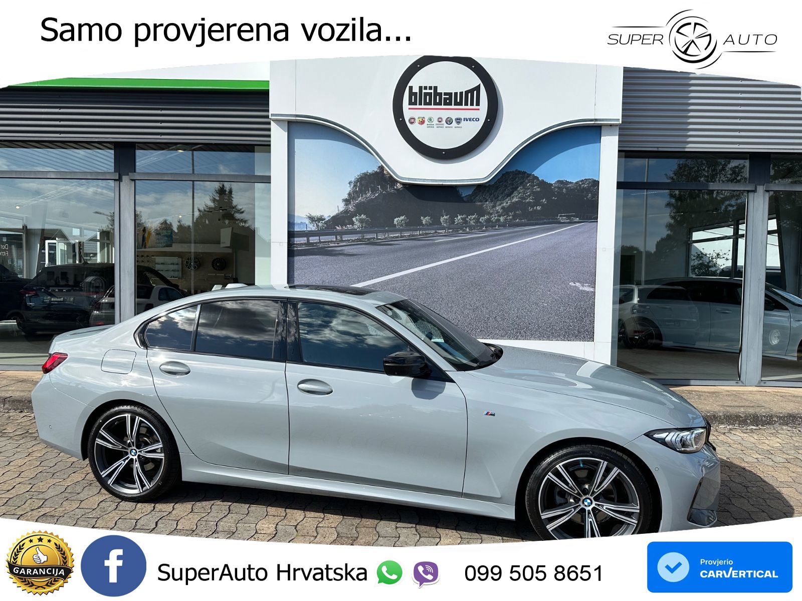 BMW 320d (190 KS) xDrive Steptronic M Sport LED+GR SJED+ACC