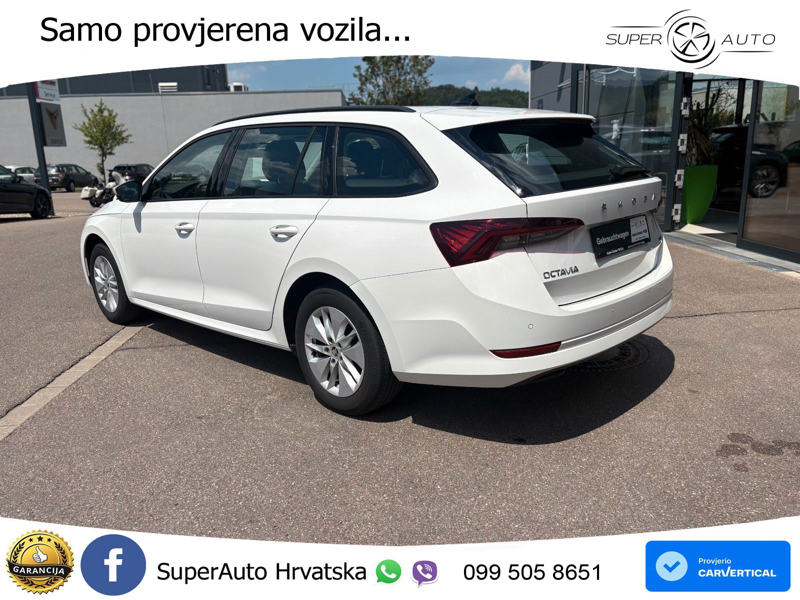 Škoda Octavia Combi 1.5 TSI EVO e-TEC (150 KS) DSG Selection LED+GR SJED+ACC