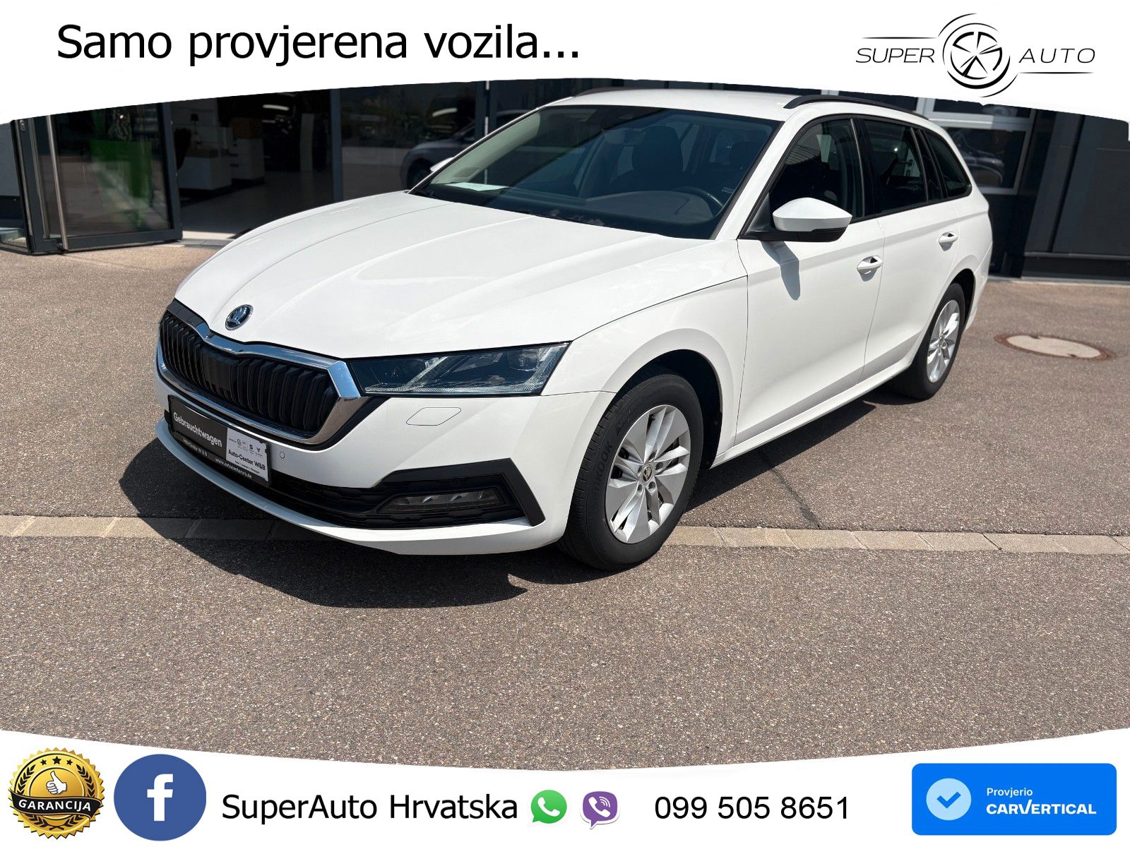 Škoda Octavia Combi 1.5 TSI EVO e-TEC (150 KS) DSG Selection LED+GR SJED+ACC