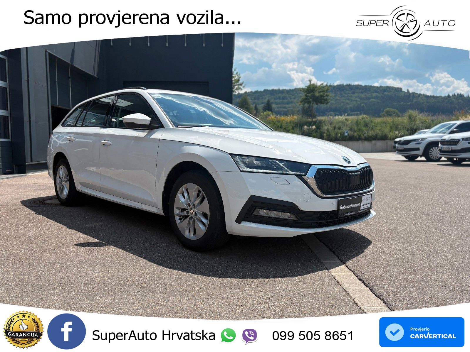 Škoda Octavia Combi 1.5 TSI EVO e-TEC (150 KS) DSG Selection LED+GR SJED+ACC