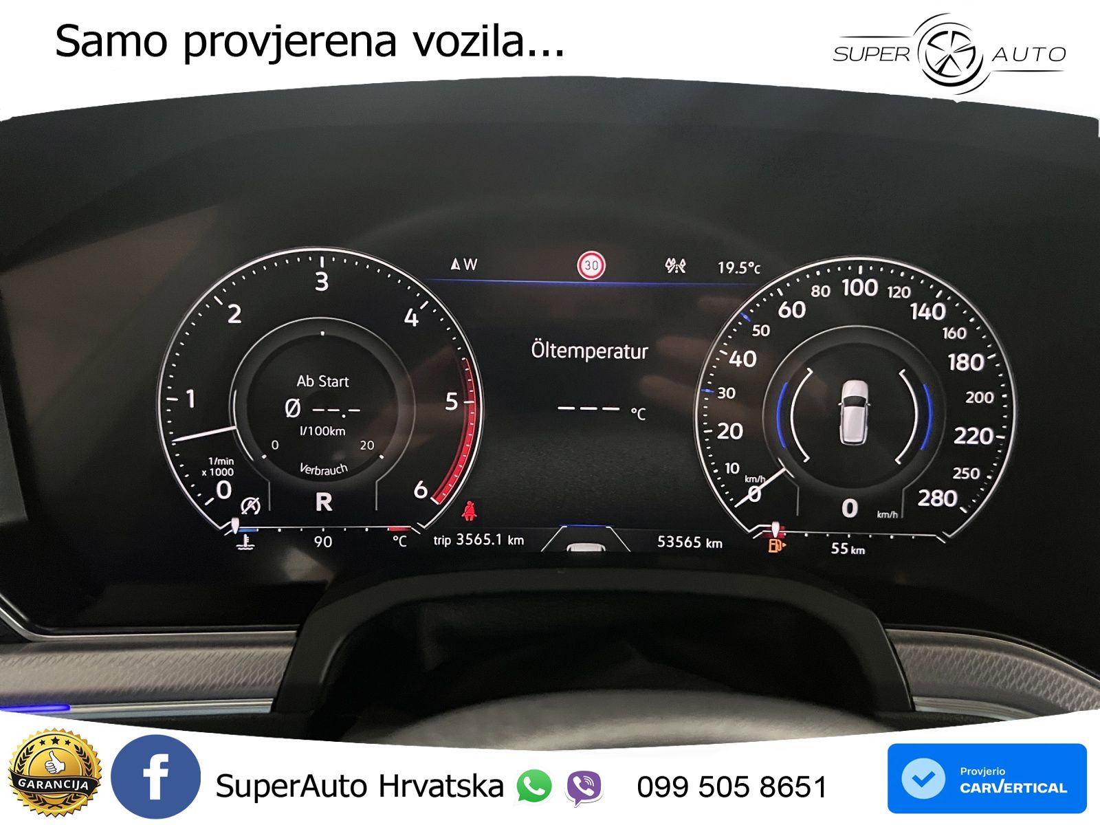 Volkswagen Touareg 3.0 V6 TDI (286 KS) 4MOTION Tiptronic R-Line ZRAČNI+ACC+GR SJED+KAM+PANO