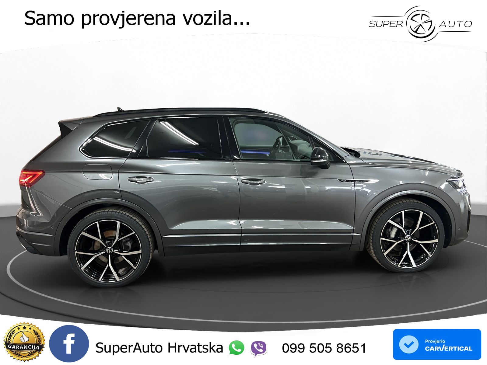 Volkswagen Touareg 3.0 V6 TDI (286 KS) 4MOTION Tiptronic R-Line ZRAČNI+ACC+GR SJED+KAM+PANO