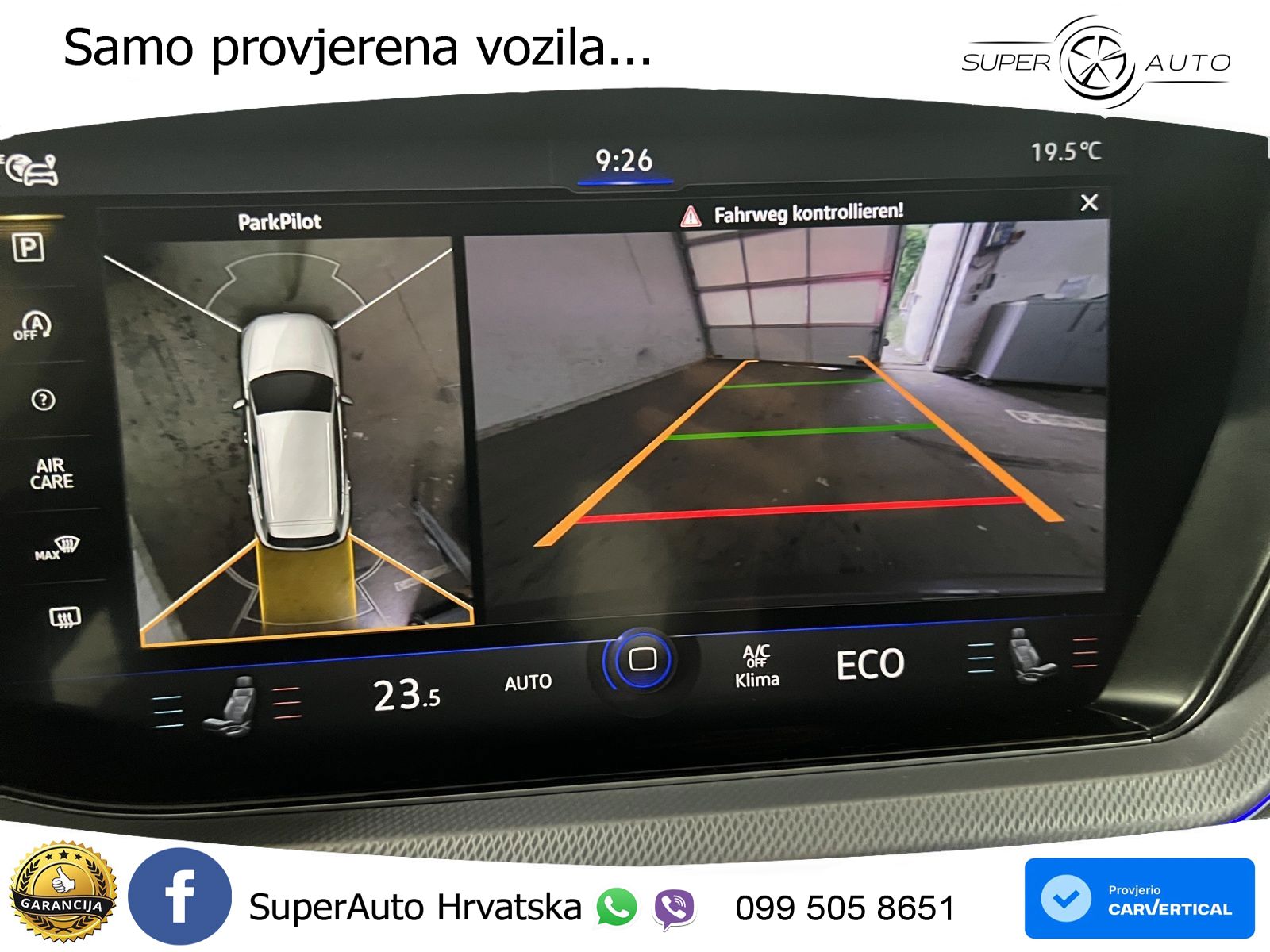 Volkswagen Touareg 3.0 V6 TDI (286 KS) 4MOTION Tiptronic R-Line ZRAČNI+ACC+GR SJED+KAM+PANO