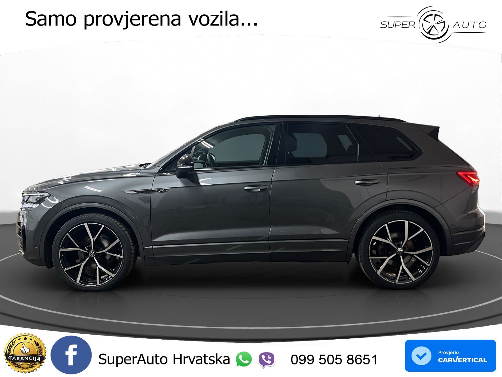 Volkswagen Touareg 3.0 V6 TDI (286 KS) 4MOTION Tiptronic R-Line ZRAČNI+ACC+GR SJED+KAM+PANO