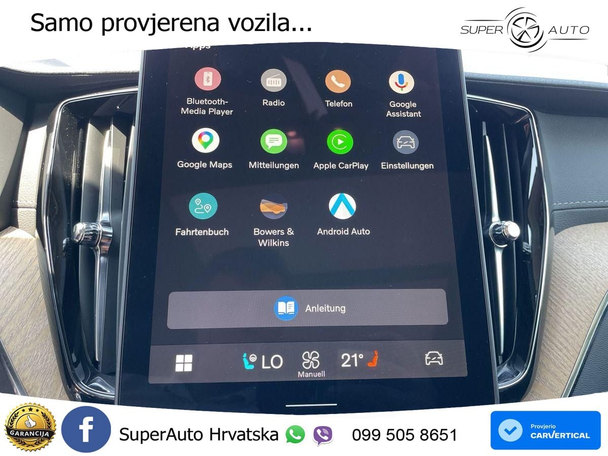 Volvo XC60 B5 Benzin AWD Geartronic ZRAČNI+ACC+4xGR SJED+KAM
