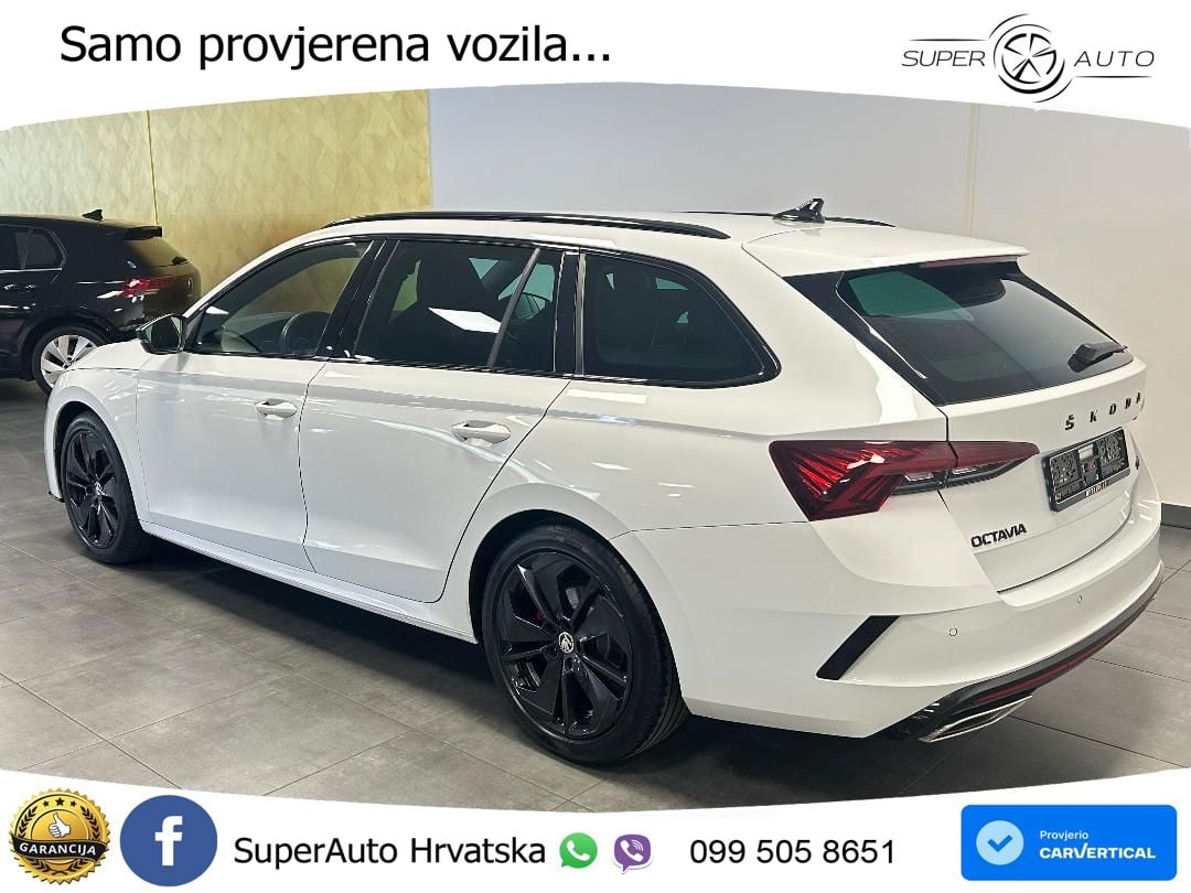 Škoda Octavia Combi RS 2.0 TDI (200 KS) DSG