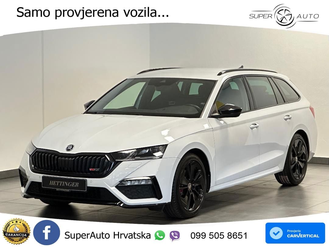 Škoda Octavia Combi RS 2.0 TDI (200 KS) DSG