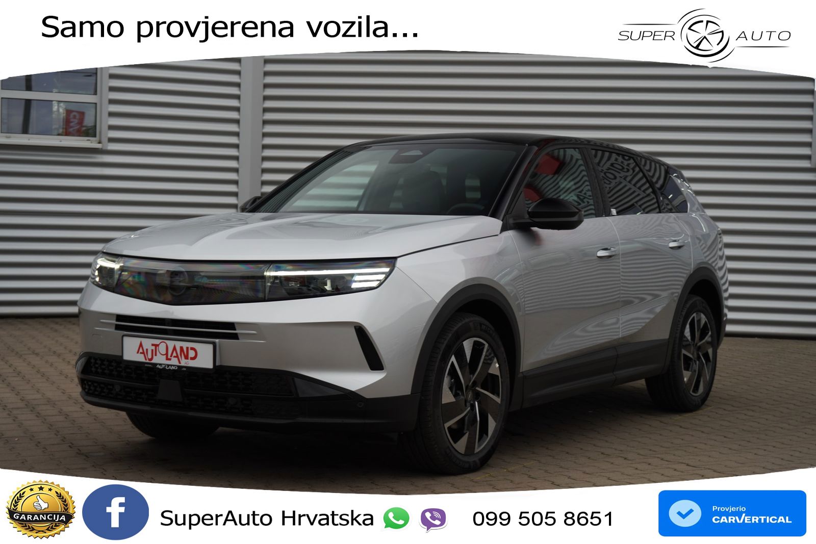 Opel Grandland 1.2 Turbo (145 KS) Hybrid eDCT Ultimate LED+GR SJED+ACC