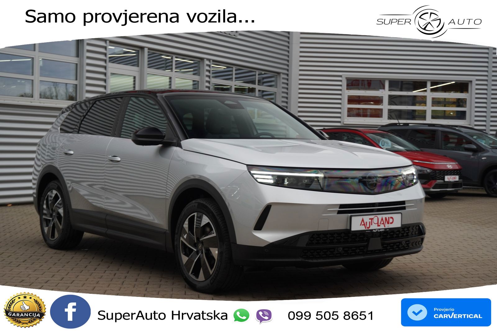 Opel Grandland 1.2 Turbo (145 KS) Hybrid eDCT Ultimate LED+GR SJED+ACC