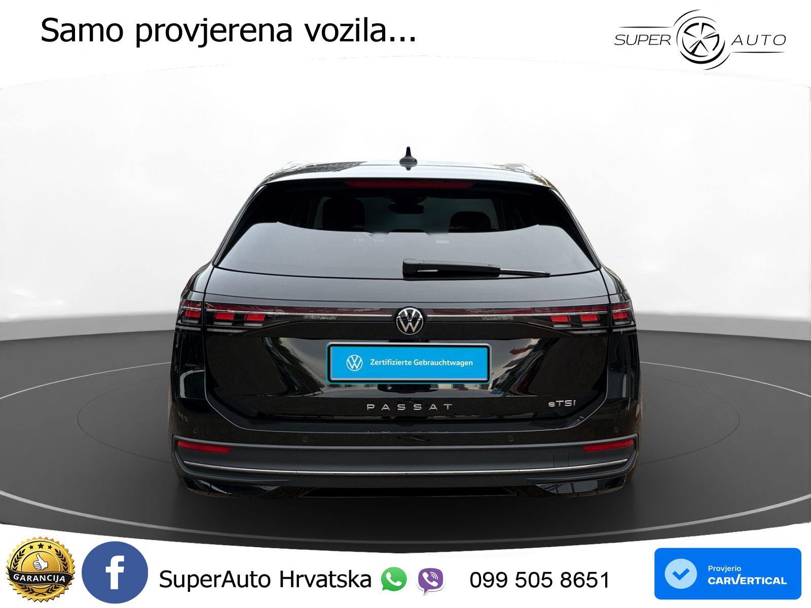 Volkswagen Passat Variant 1.5 eTSI (150 KS) DSG Business MATRIX+GR SJED+KAM