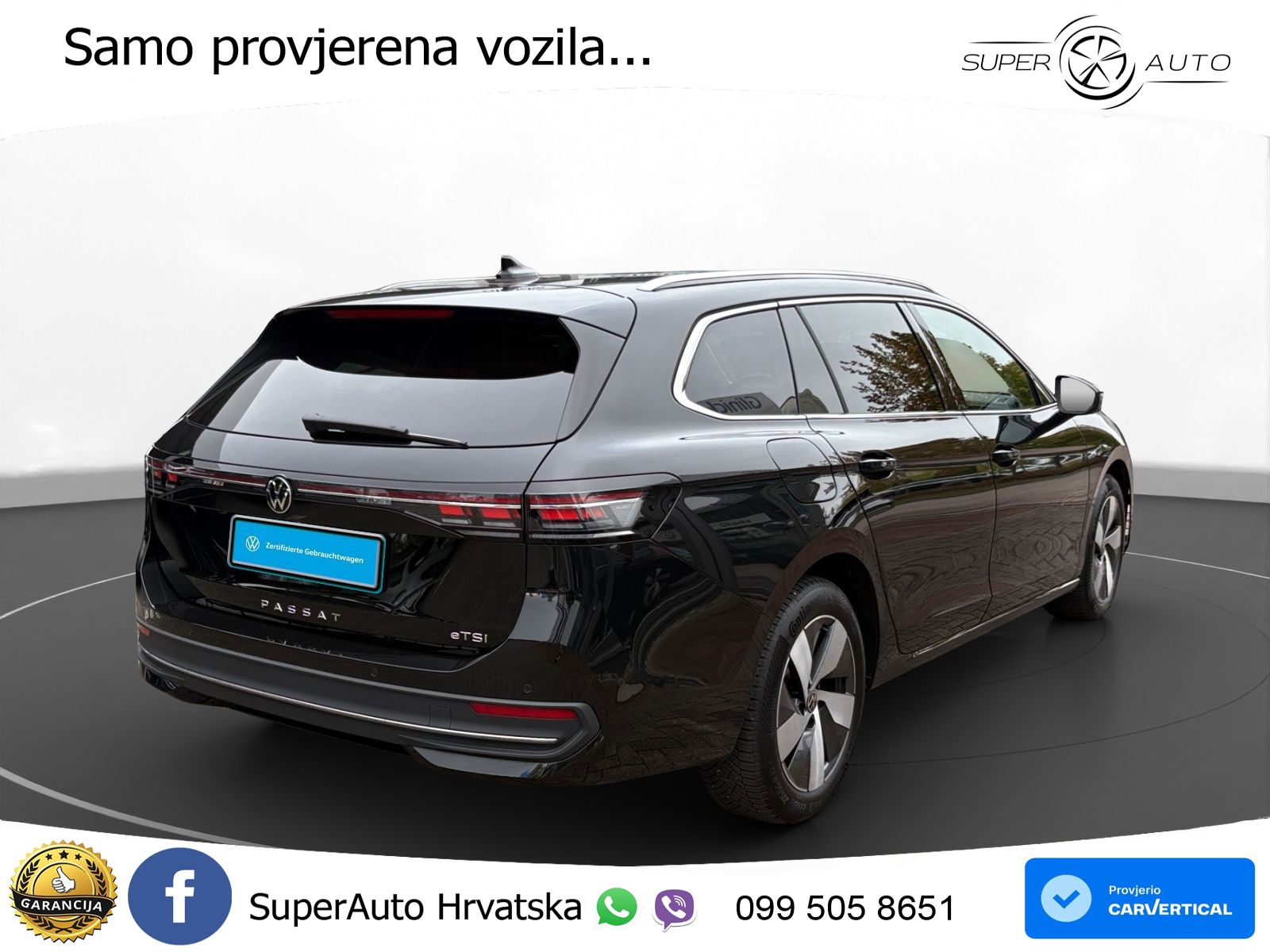 Volkswagen Passat Variant 1.5 eTSI (150 KS) DSG Business MATRIX+GR SJED+KAM