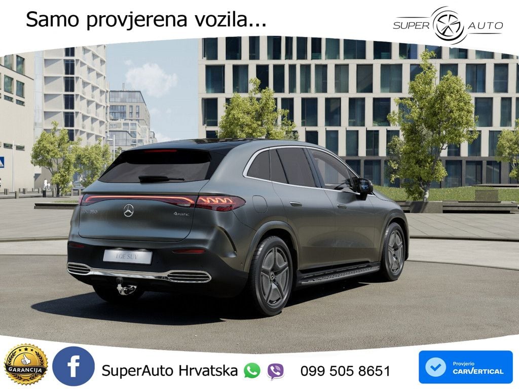 Mercedes EQE SUV 350 100 kWh (292 KS) 4MATIC AMG LED+GR SJED+ACC
