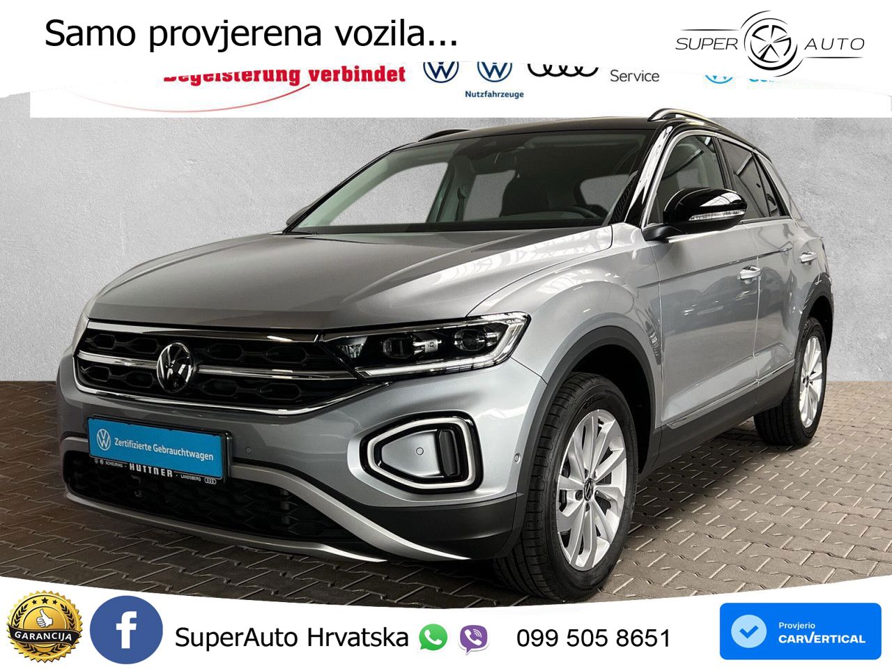 Volkswagen T-Roc 1.5 TSI (150 KS) DSG LED+GR SJED+ACC