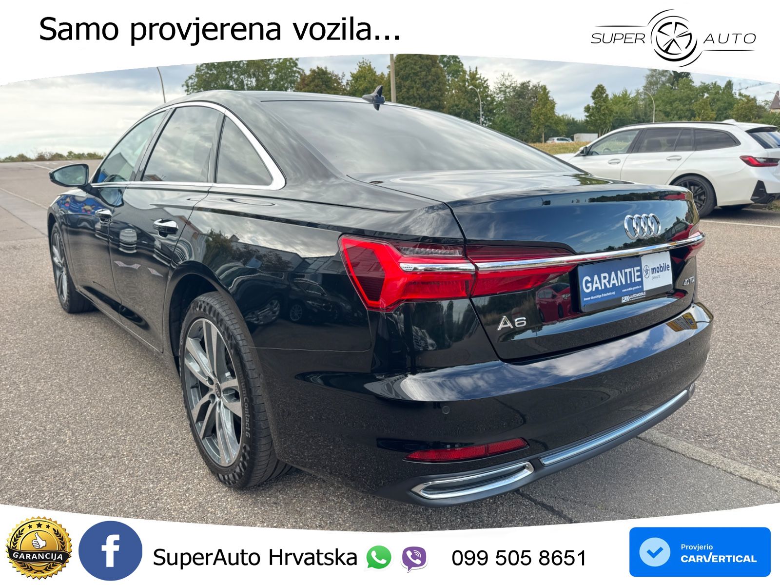 Audi A6 40 TDI (204 KS) S tronic LED+GR SJED+ACC