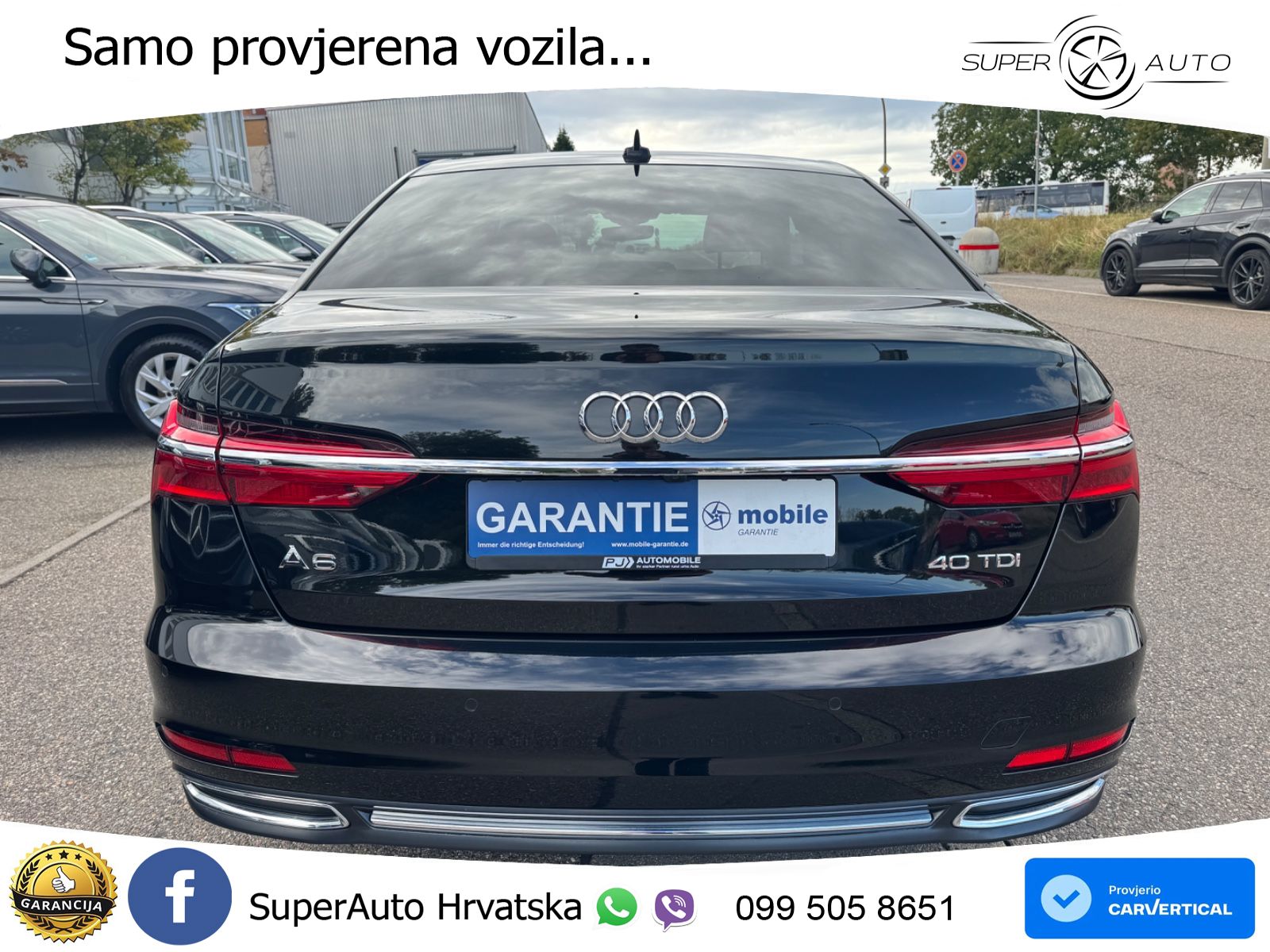 Audi A6 40 TDI (204 KS) S tronic LED+GR SJED+ACC