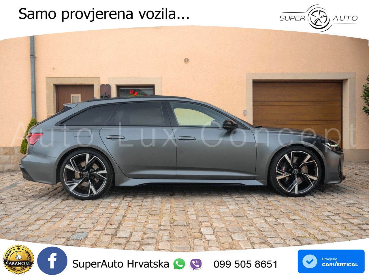 Audi RS6 Avant 4.0 TFSI V8 (600 KS) quattro Tiptronic LED+GR SJED+ACC