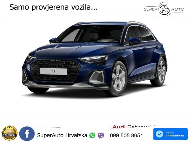 Audi A3 allstreet 40 TFSIe (204 KS) S tronic LED+GR SJED+ACC