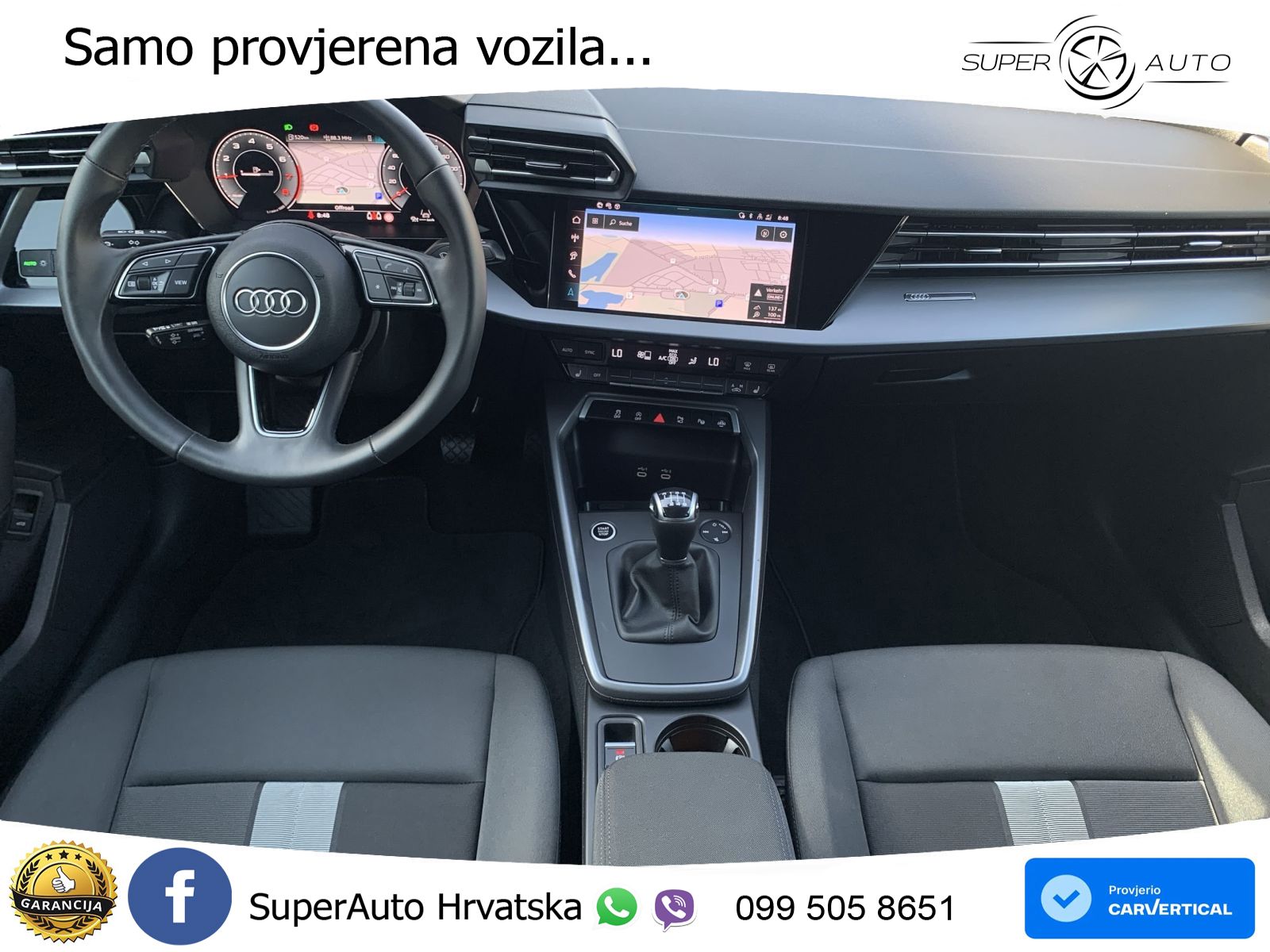 Audi A3 35 TFSI (150 KS) advanced LED+GR SJED+ACC