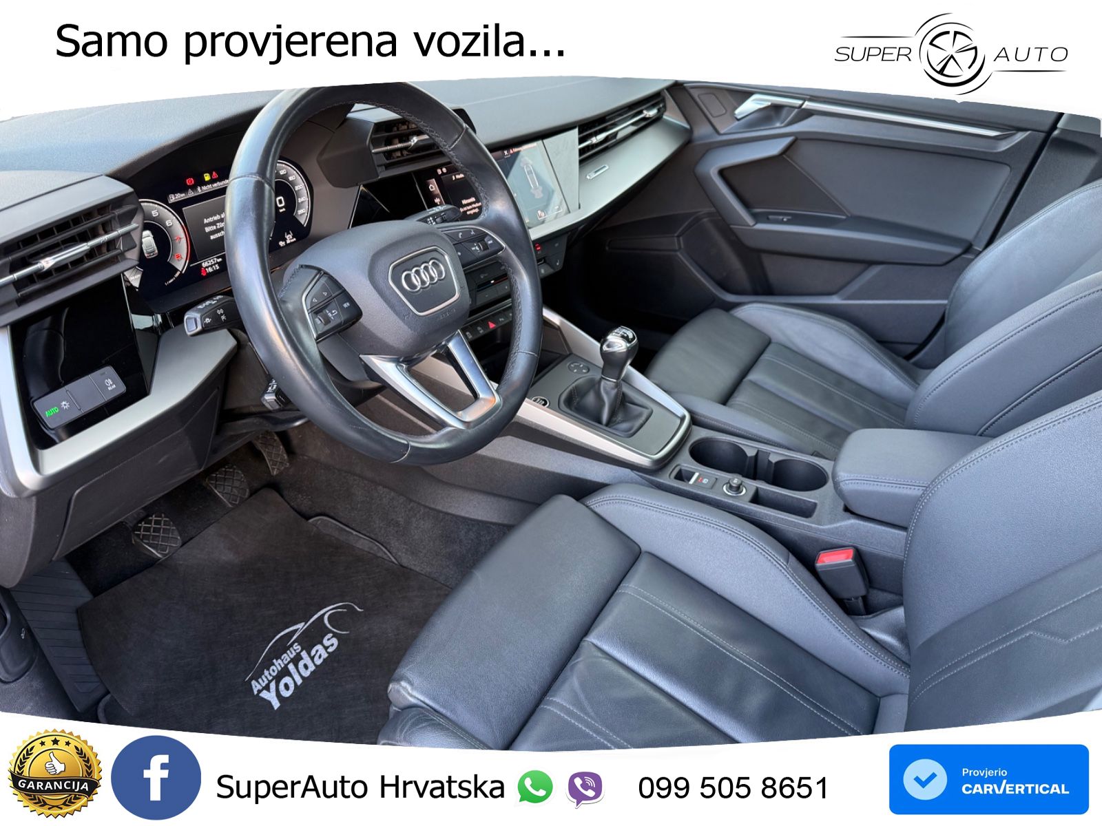 Audi A3 35 TFSI (150 KS) LED+GR SJED+ACC
