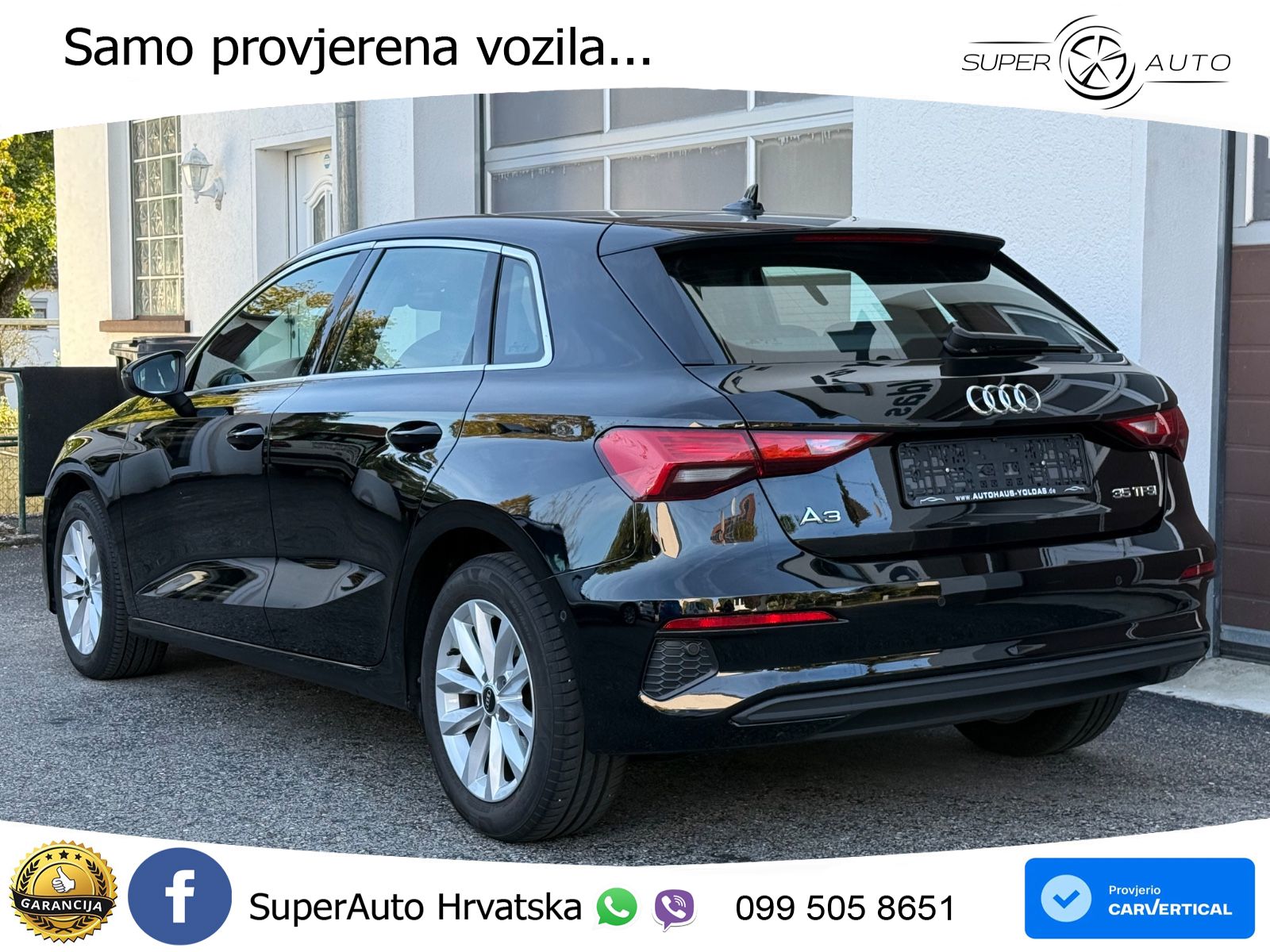 Audi A3 35 TFSI (150 KS) LED+GR SJED+ACC