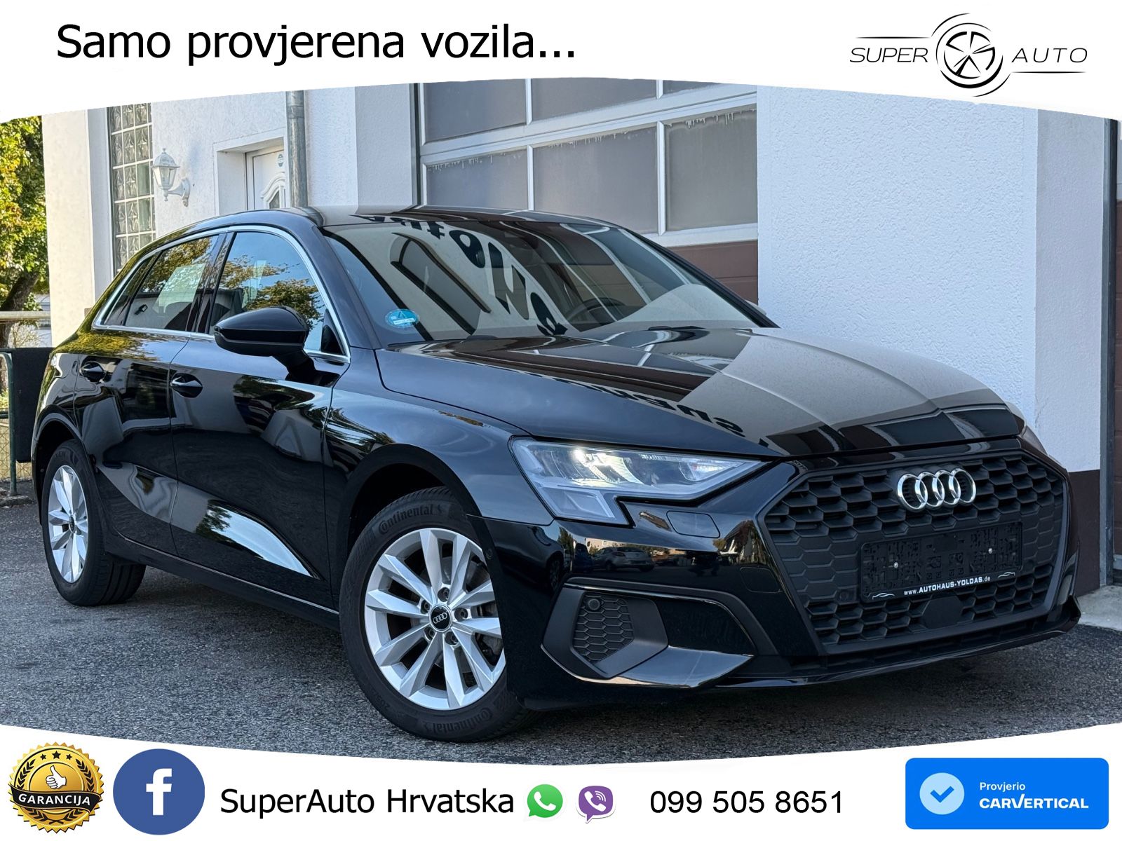 Audi A3 35 TFSI (150 KS) LED+GR SJED+ACC