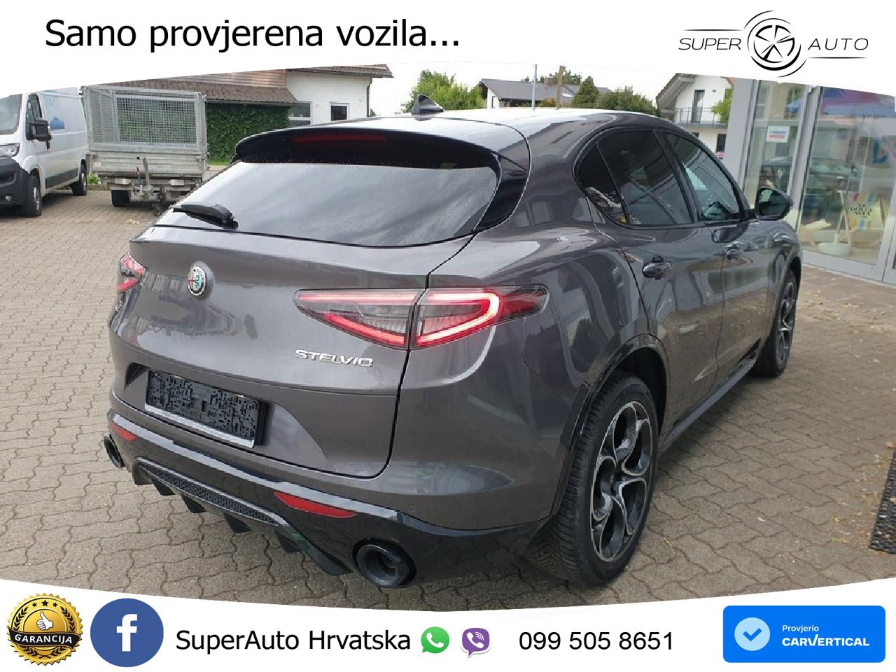 Alfa Romeo Stelvio 2.2 MultiJet II (210 KS) Q4 Automatic LED+GR SJED+ACC