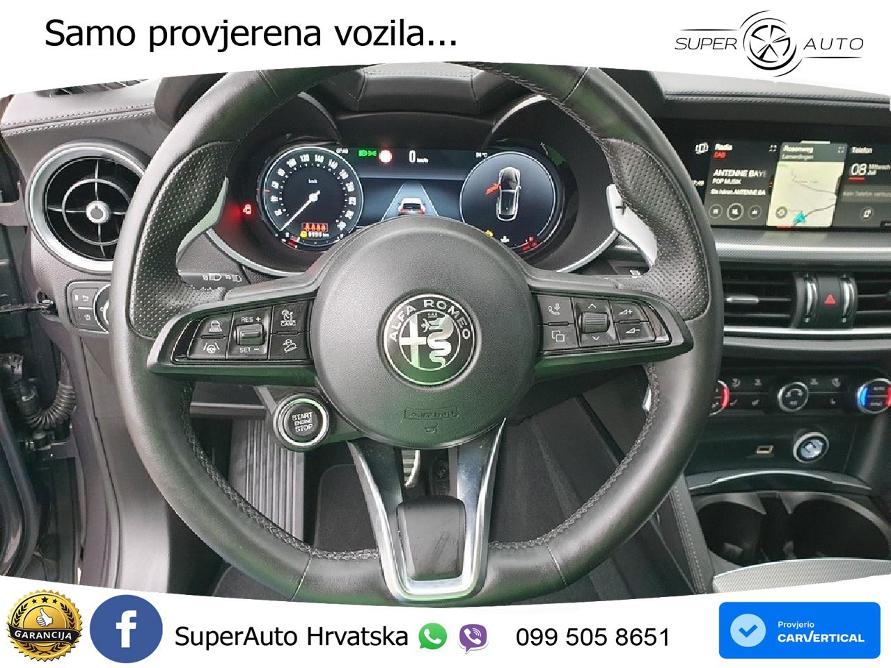 Alfa Romeo Stelvio 2.2 MultiJet II (210 KS) Q4 Automatic LED+GR SJED+ACC