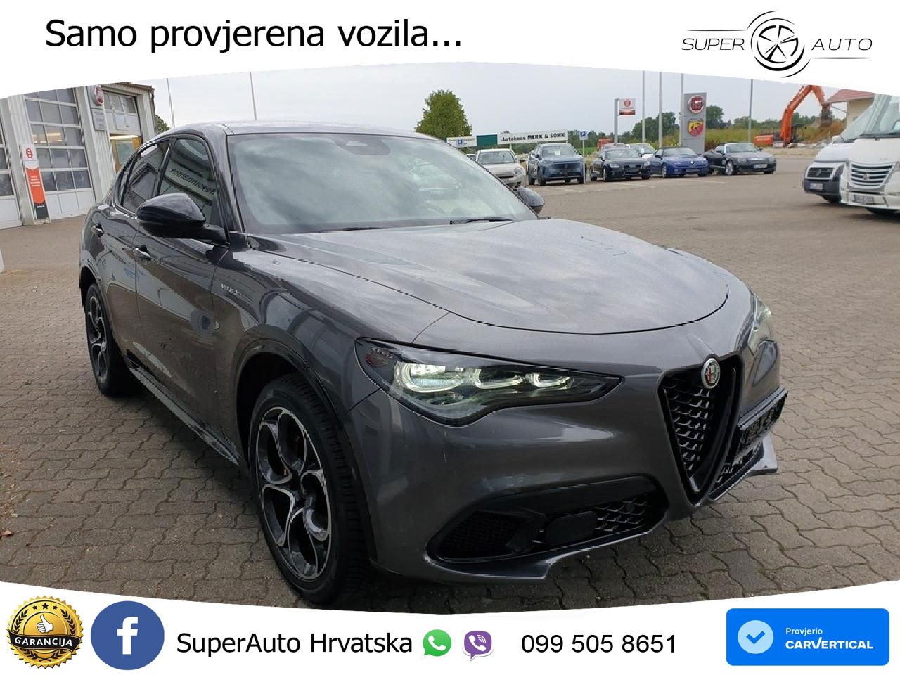Alfa Romeo Stelvio 2.2 MultiJet II (210 KS) Q4 Automatic LED+GR SJED+ACC