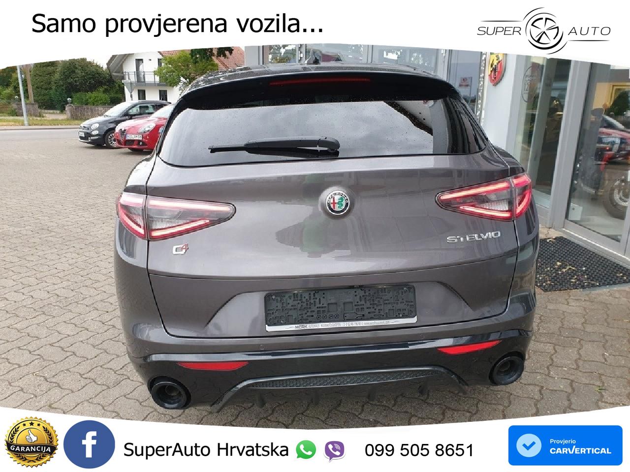 Alfa Romeo Stelvio 2.2 MultiJet II (210 KS) Q4 Automatic LED+GR SJED+ACC