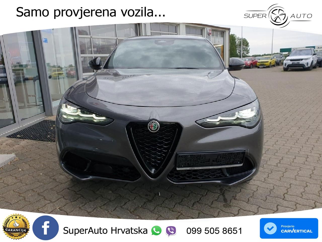 Alfa Romeo Stelvio 2.2 MultiJet II (210 KS) Q4 Automatic LED+GR SJED+ACC
