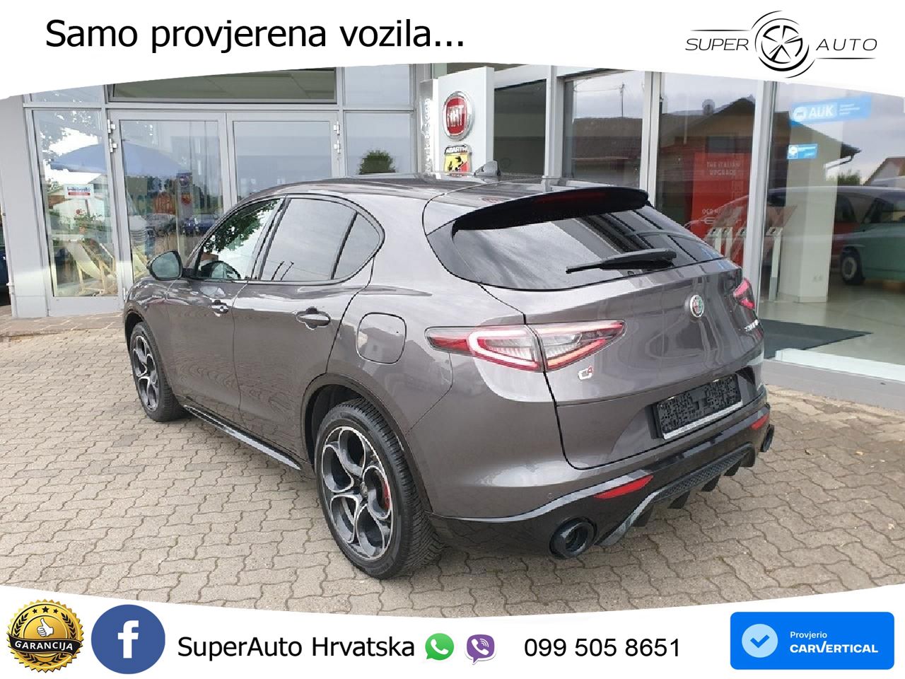 Alfa Romeo Stelvio 2.2 MultiJet II (210 KS) Q4 Automatic LED+GR SJED+ACC