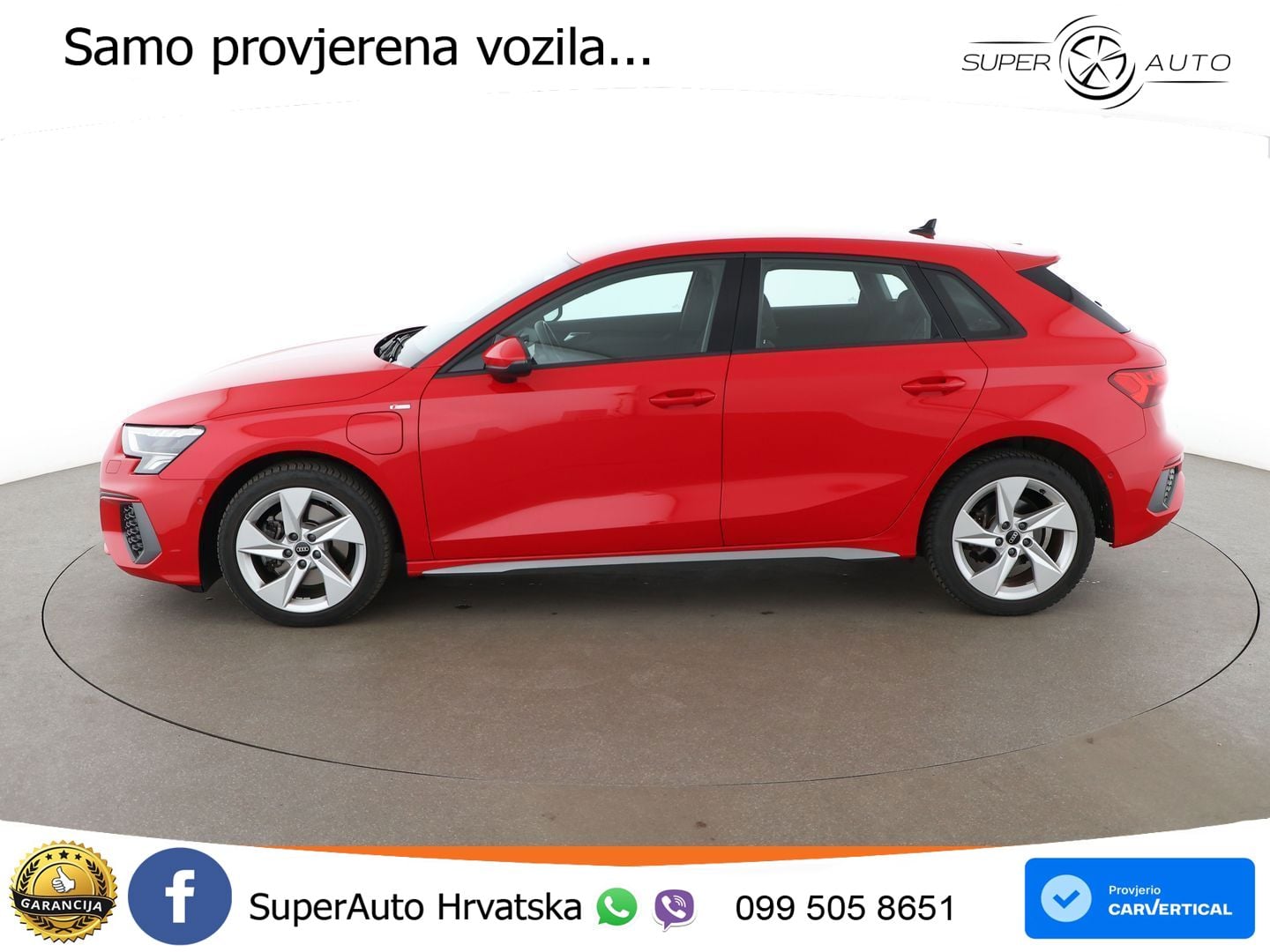 Audi A3 40 TFSIe (204 KS) S tronic S line LED+GR SJED+ACC