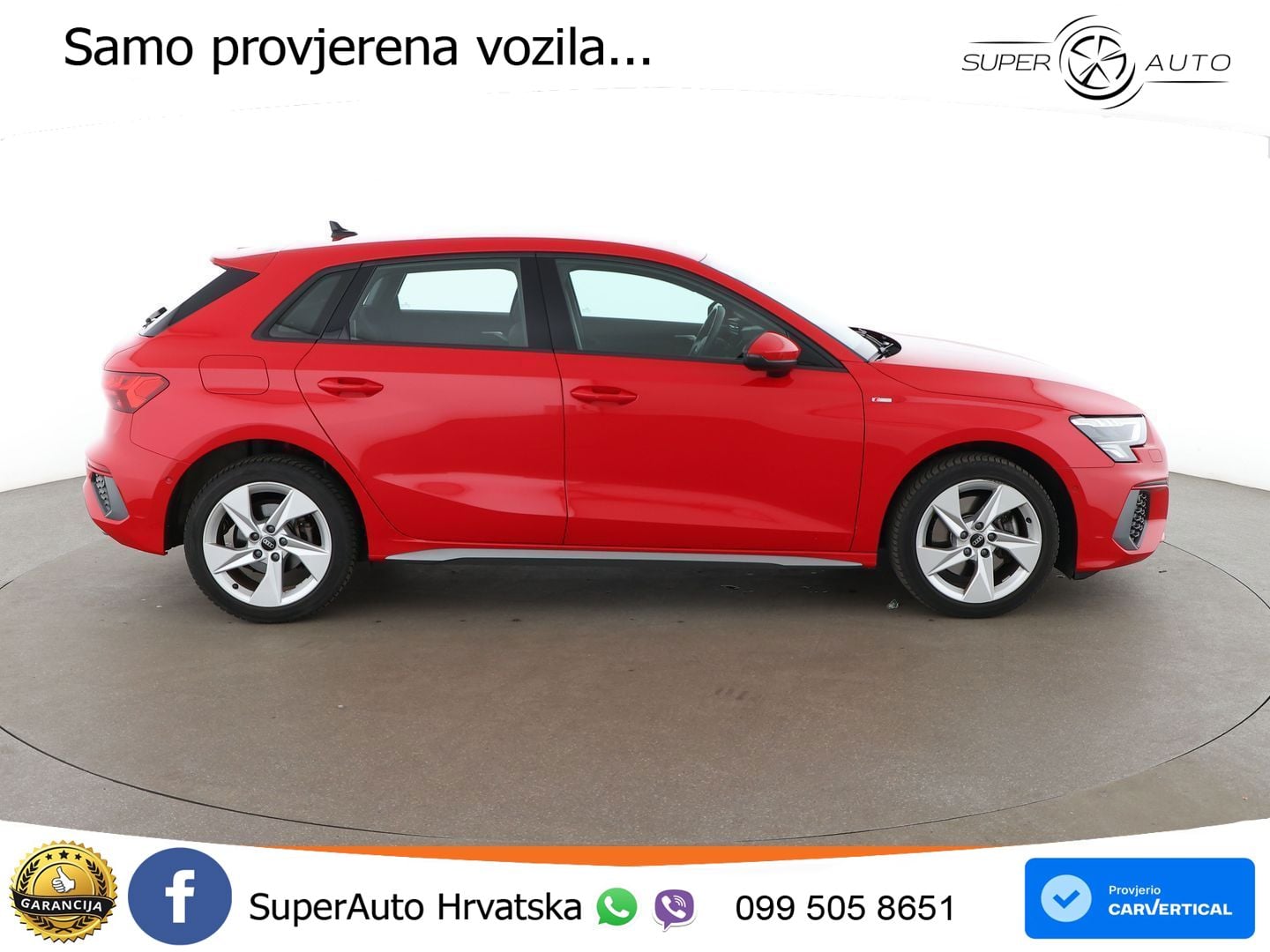 Audi A3 40 TFSIe (204 KS) S tronic S line LED+GR SJED+ACC