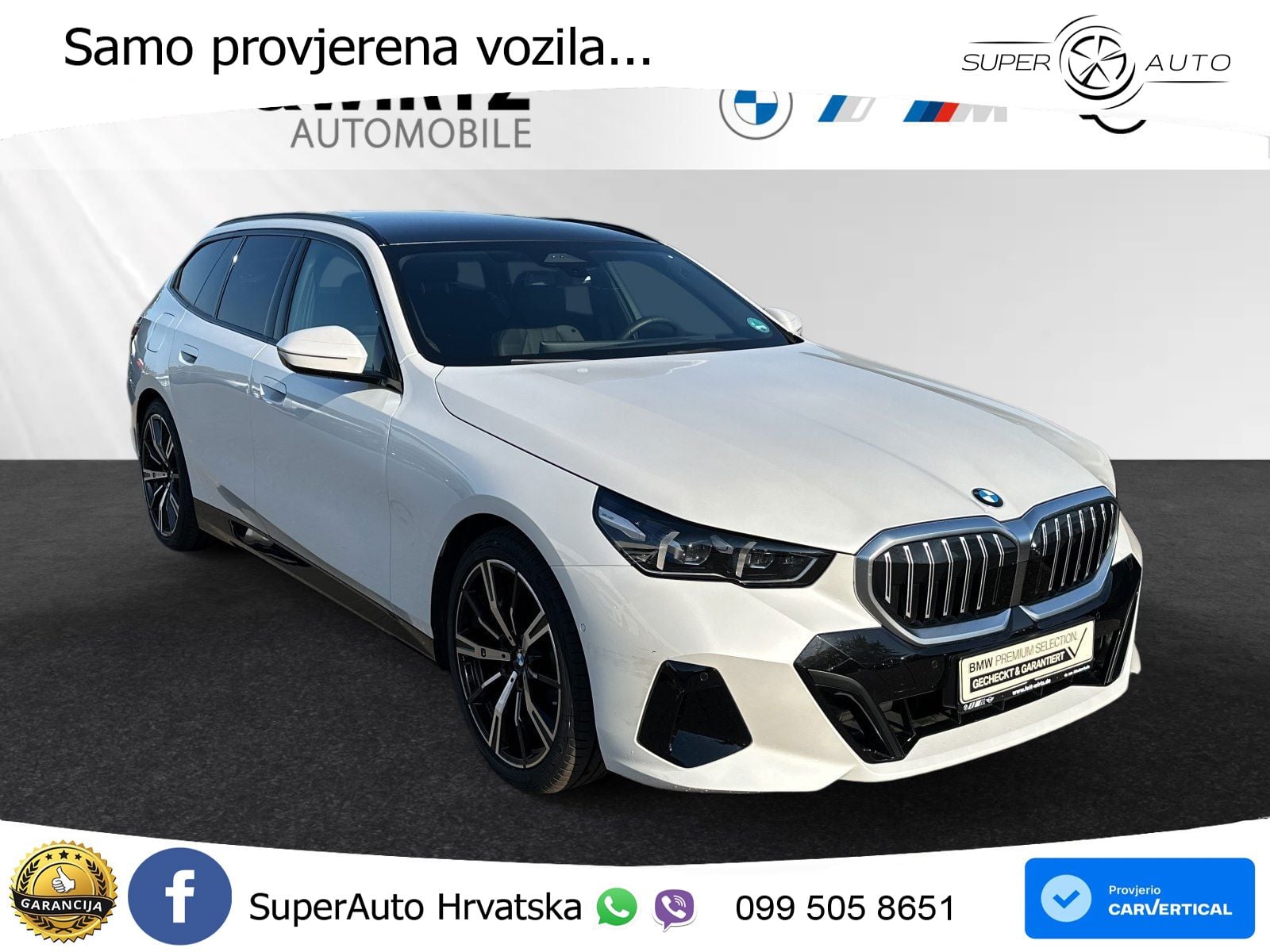 BMW 520d Touring (197 KS) Steptronic M Sport LED+GR SJED+ACC