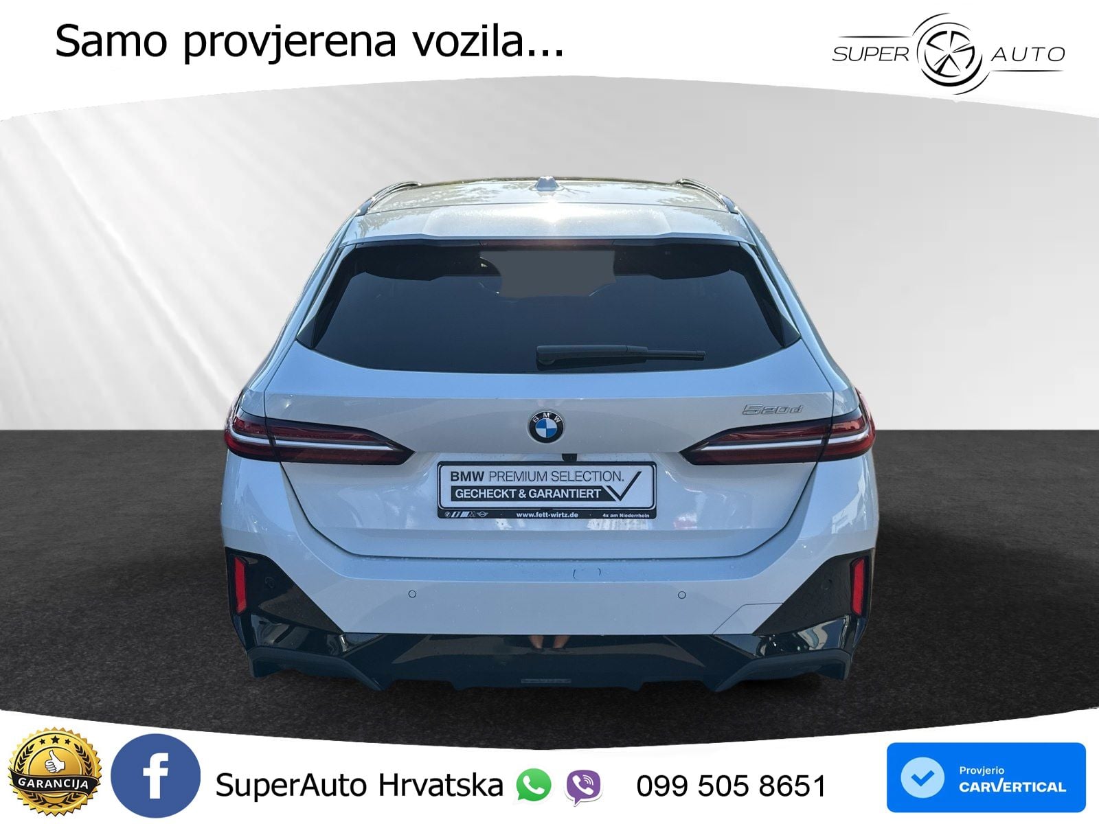 BMW 520d Touring (197 KS) Steptronic M Sport LED+GR SJED+ACC