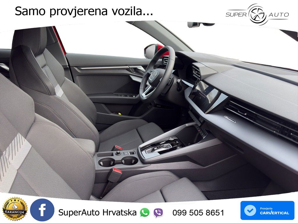 Audi A3 Sportback 30 TFSI (116 KS) Mild Hybrid S tronic S line LED+GR SJED+ACC