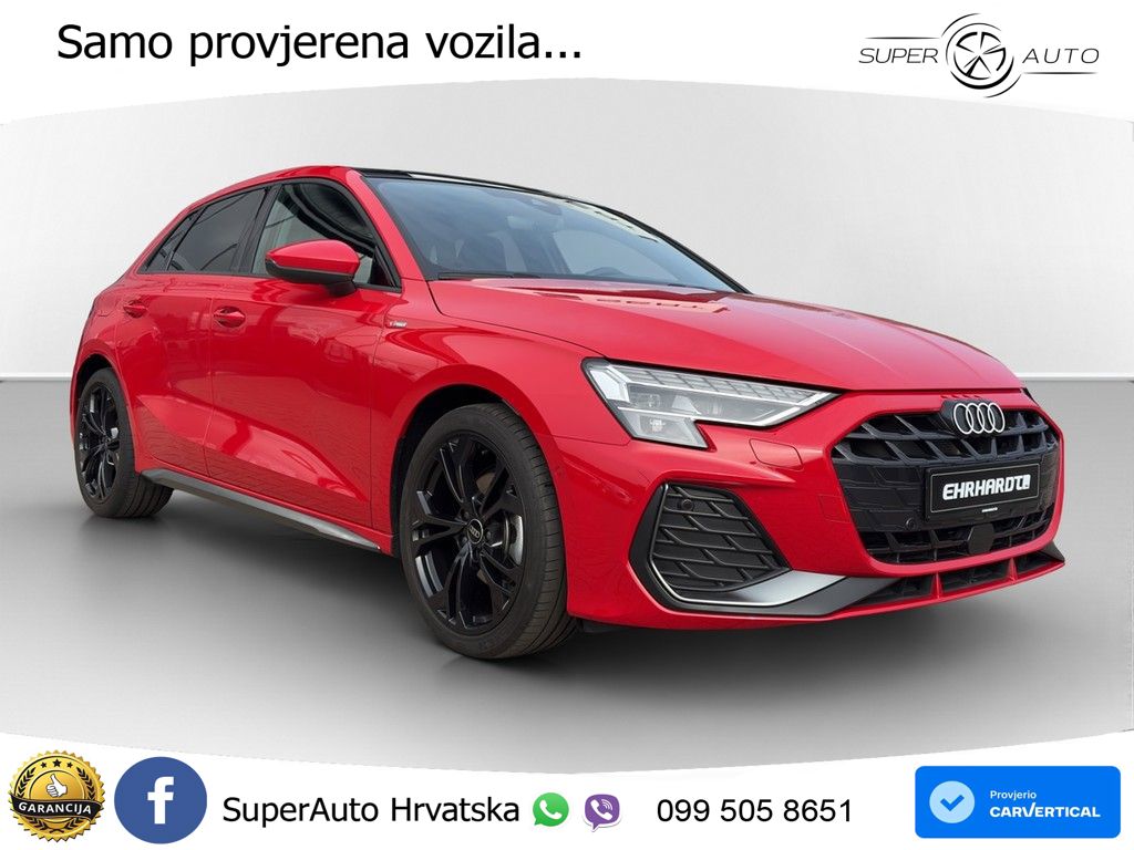 Audi A3 Sportback 30 TFSI (116 KS) Mild Hybrid S tronic S line LED+GR SJED+ACC