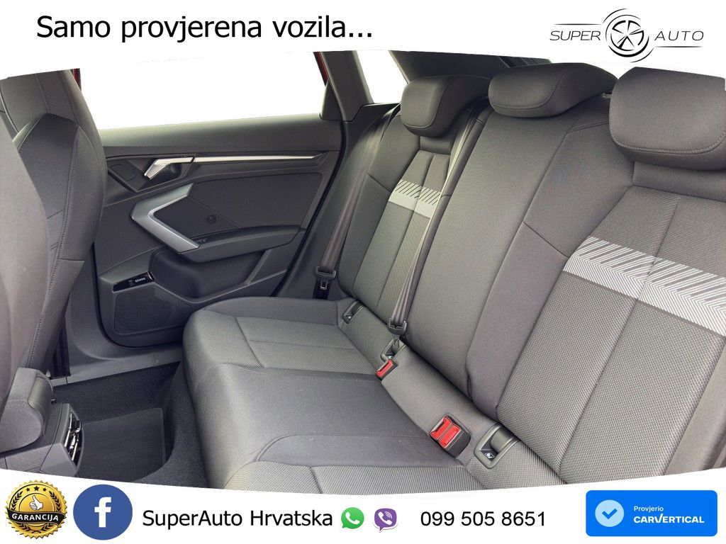Audi A3 Sportback 30 TFSI (116 KS) Mild Hybrid S tronic S line LED+GR SJED+ACC