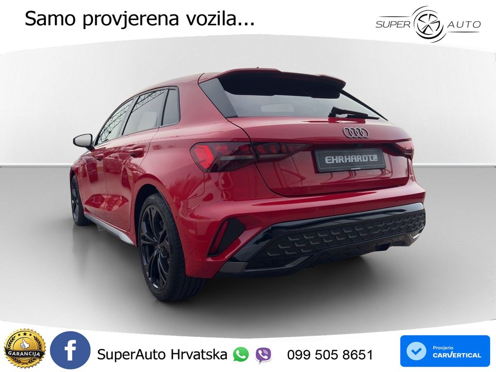Audi A3 Sportback 30 TFSI (116 KS) Mild Hybrid S tronic S line LED+GR SJED+ACC