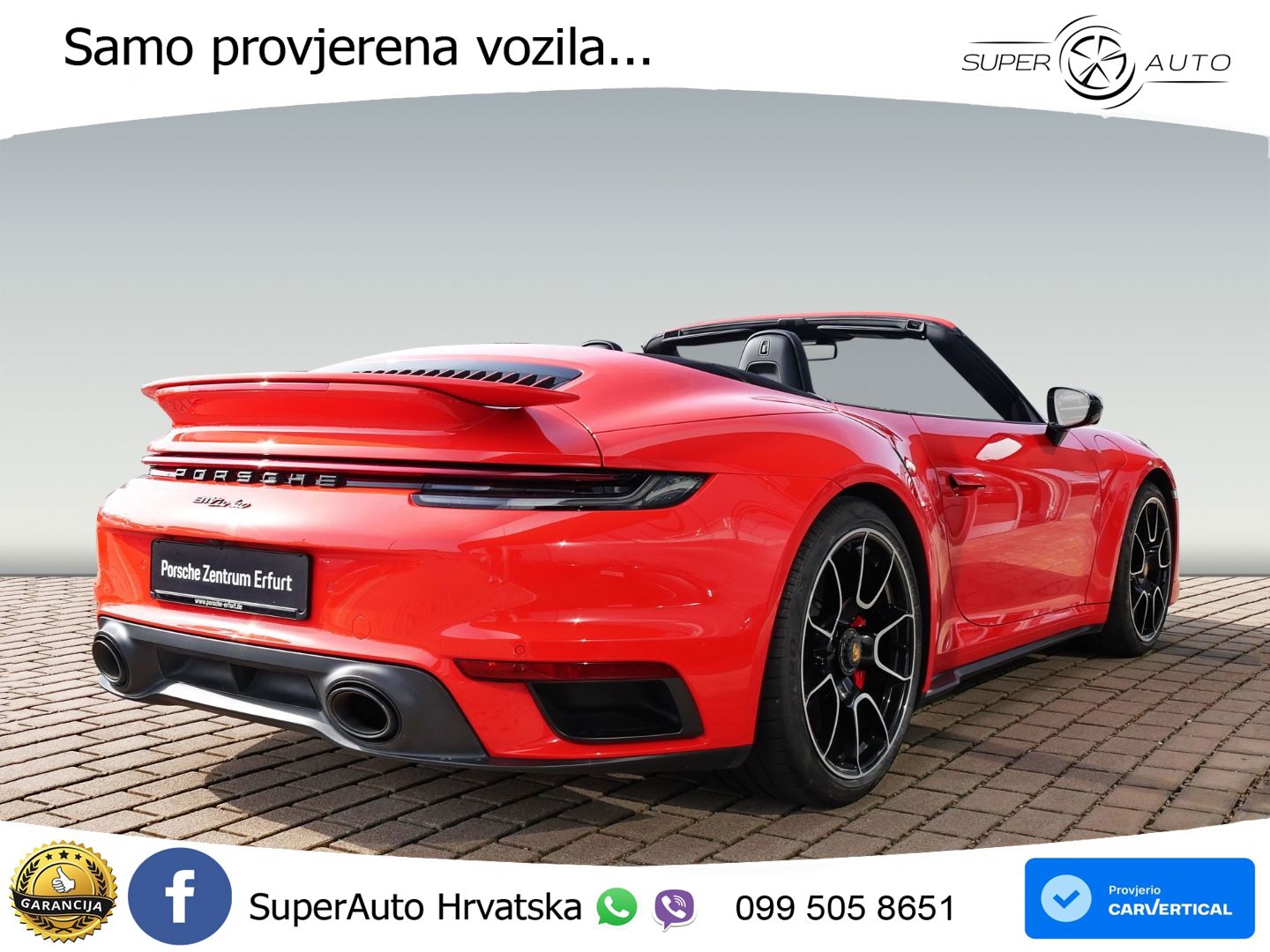 Porsche 911 Turbo Cabriolet 3.8 (580 KS) PDK MATRIX+GR SJED+KAM