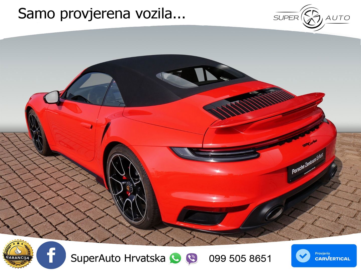 Porsche 911 Turbo Cabriolet 3.8 (580 KS) PDK MATRIX+GR SJED+KAM