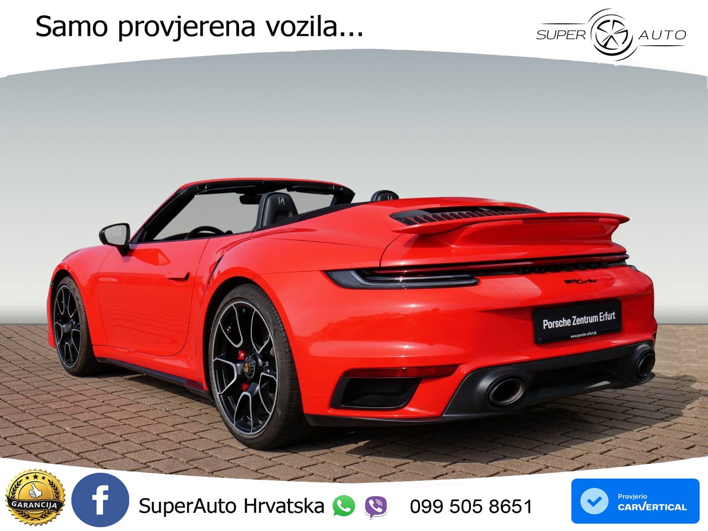 Porsche 911 Turbo Cabriolet 3.8 (580 KS) PDK MATRIX+GR SJED+KAM