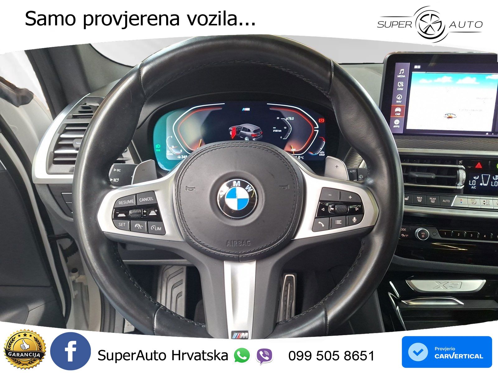 BMW X3 20d xDrive Steptronic M Sport LED+GR SJED+ACC