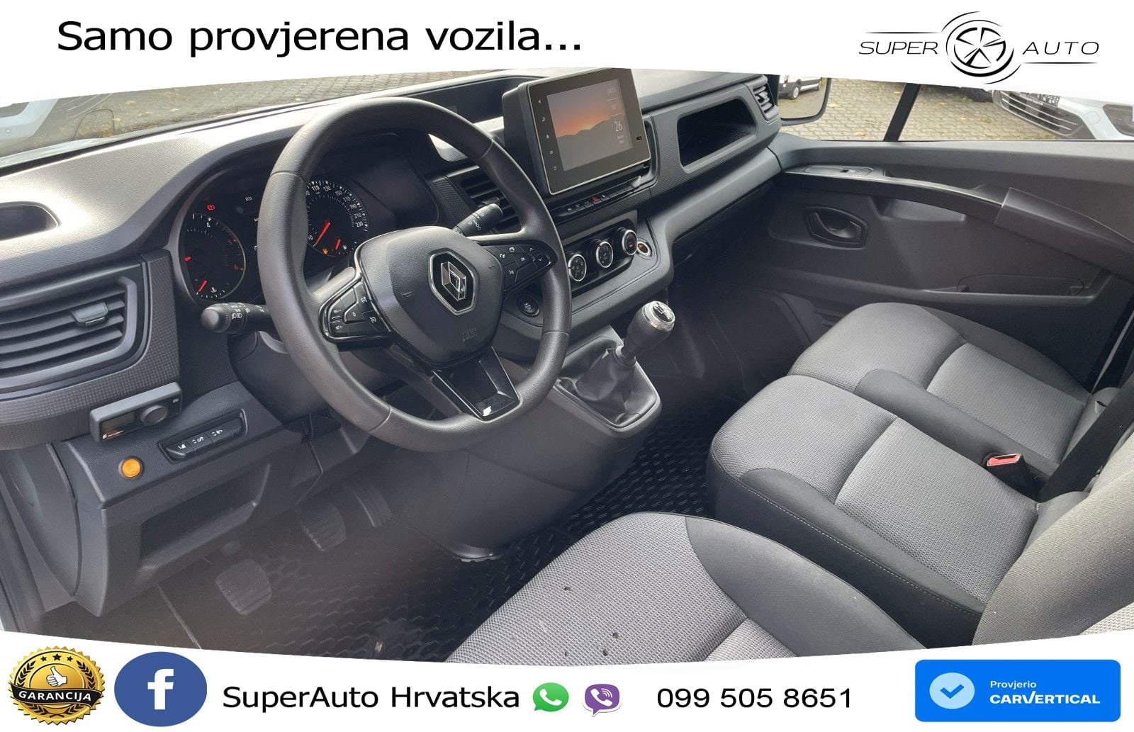 Renault Trafic L1H1 SORTIMO Regale Klima Navi Kamera 150 KS