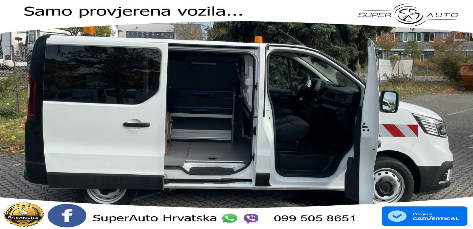 Renault Trafic L1H1 SORTIMO Regale Klima Navi Kamera 150 KS