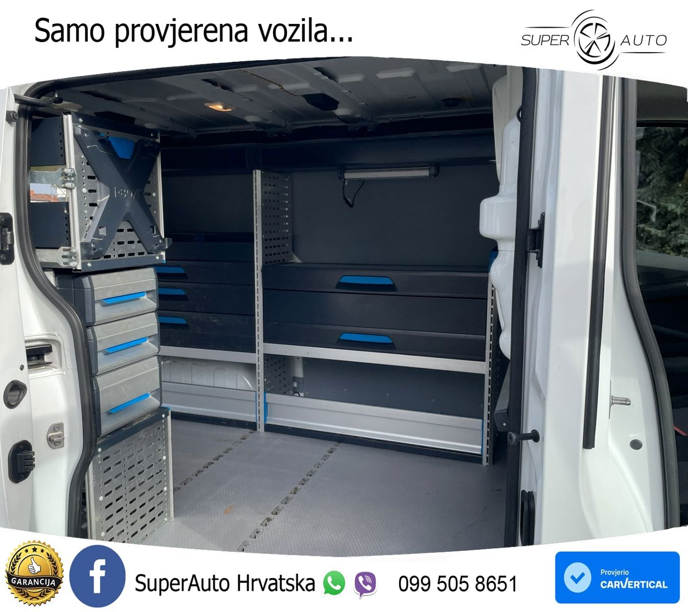 Renault Trafic L1H1 SORTIMO Regale Klima Navi Kamera 150 KS