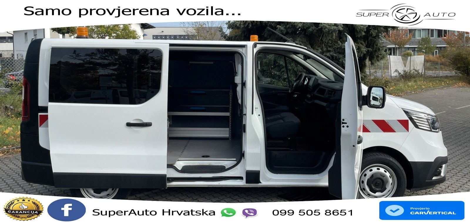 Renault Trafic L1H1 SORTIMO Regale Klima Navi Kamera 150 KS