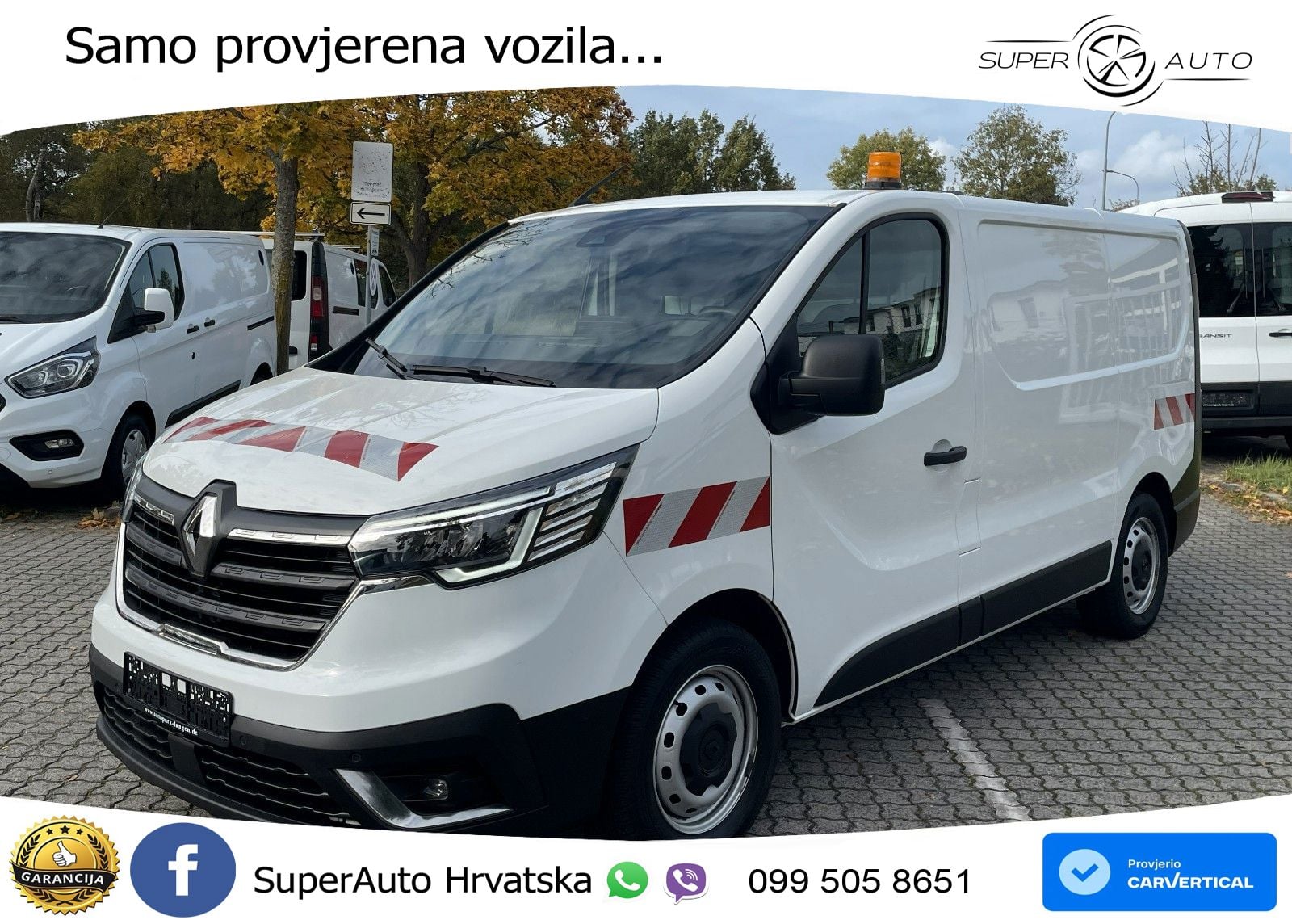 Renault Trafic L1H1 SORTIMO Regale Klima Navi Kamera 150 KS
