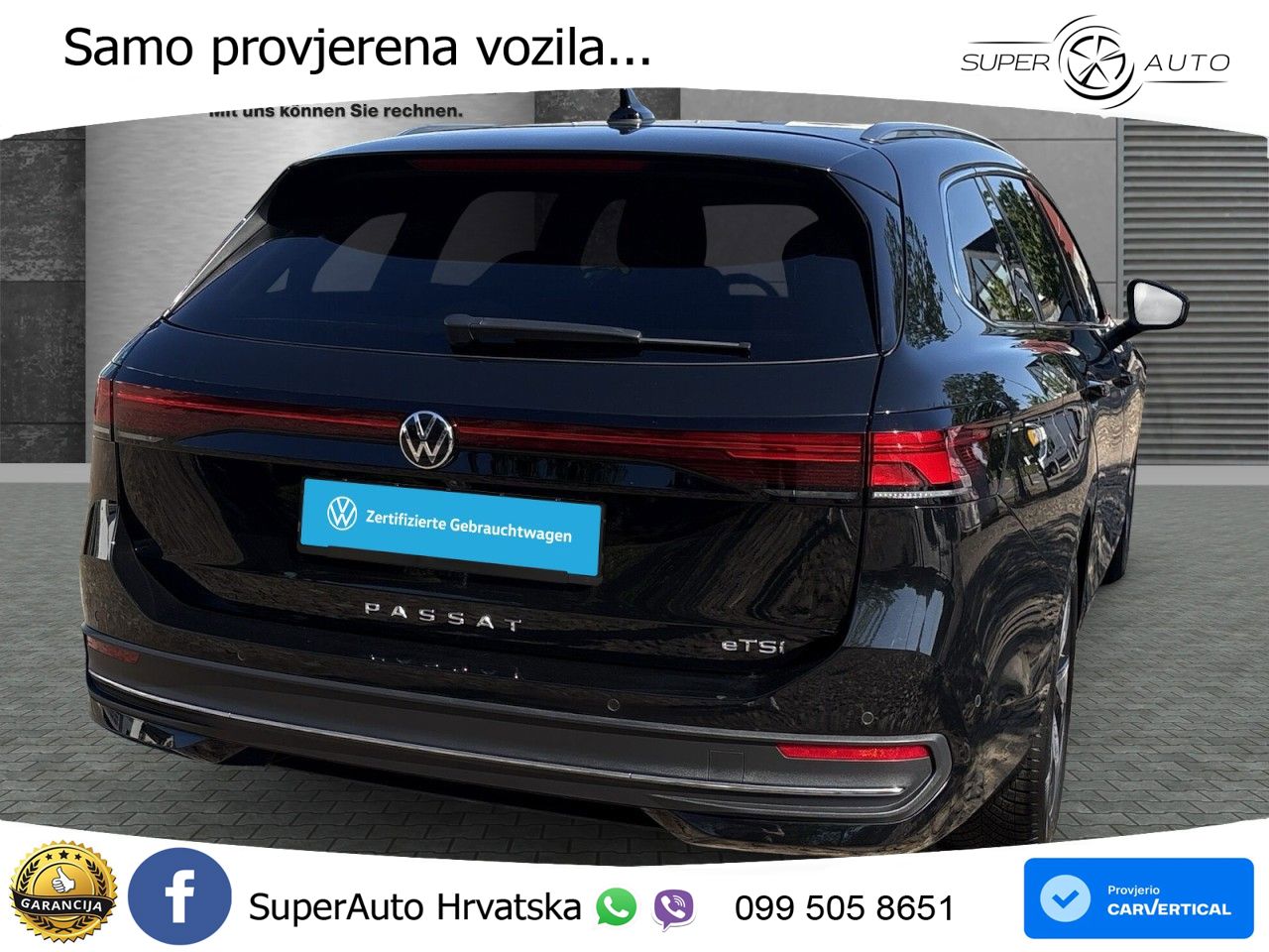 Volkswagen Passat Variant 1.5 eTSI (150 KS) DSG Business LED+GR SJED+ACC