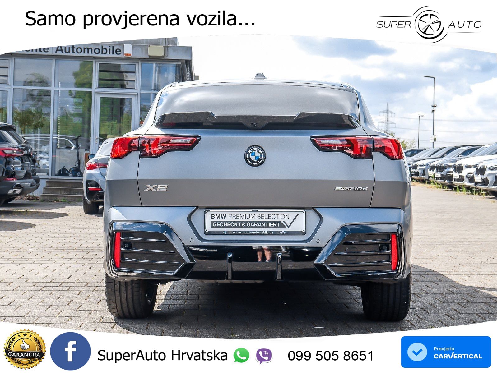 BMW X2 sDrive18d Steptronic M Sport LED+GR SJED+ACC